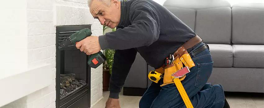 New Indoor Fireplace Installation in Arnold, Maryland