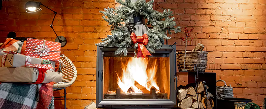 Travis Industries Linear Gas Fireplace Installation in Arnold, Maryland