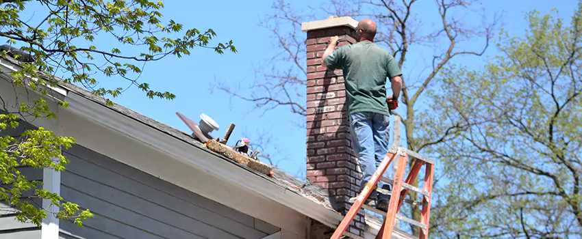 Vinyl and PVC Chimney Flashing Installation in Arnold, MD