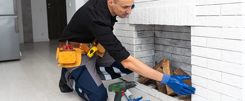 Fireplace Damaged Damper Frame Repair Services in Arnold, Maryland