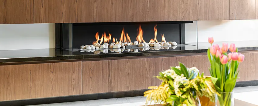 Double-height Fireplace Design Refurbishment in Arnold, Maryland