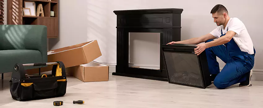 Old Rusted Metal Fireplace Repair And Replacement in Arnold, MD